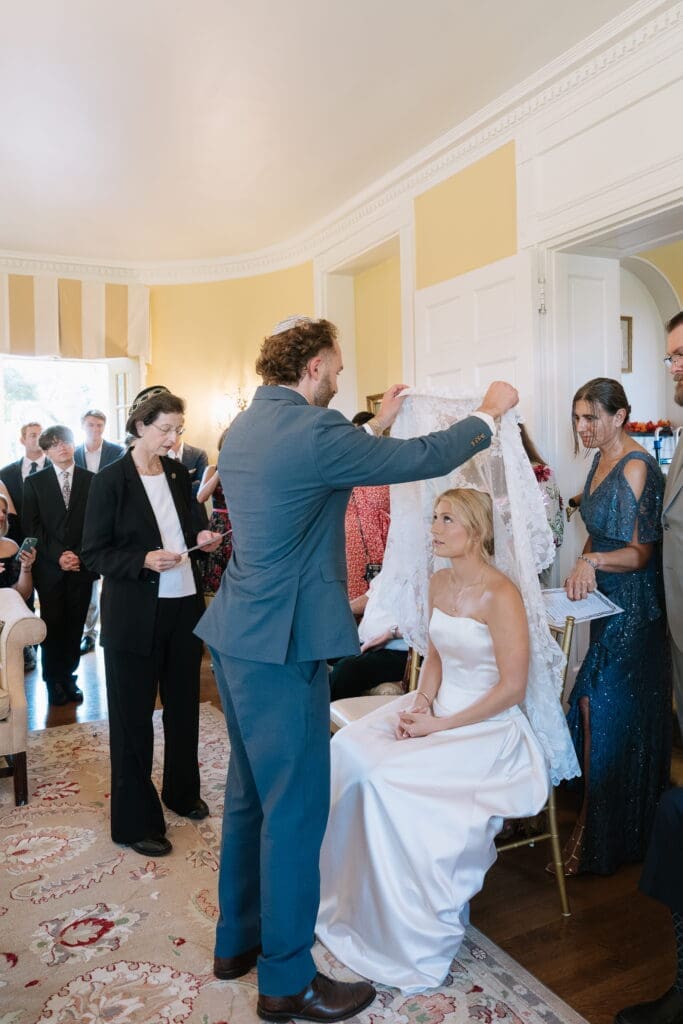 Jewish wedding veiling tradition